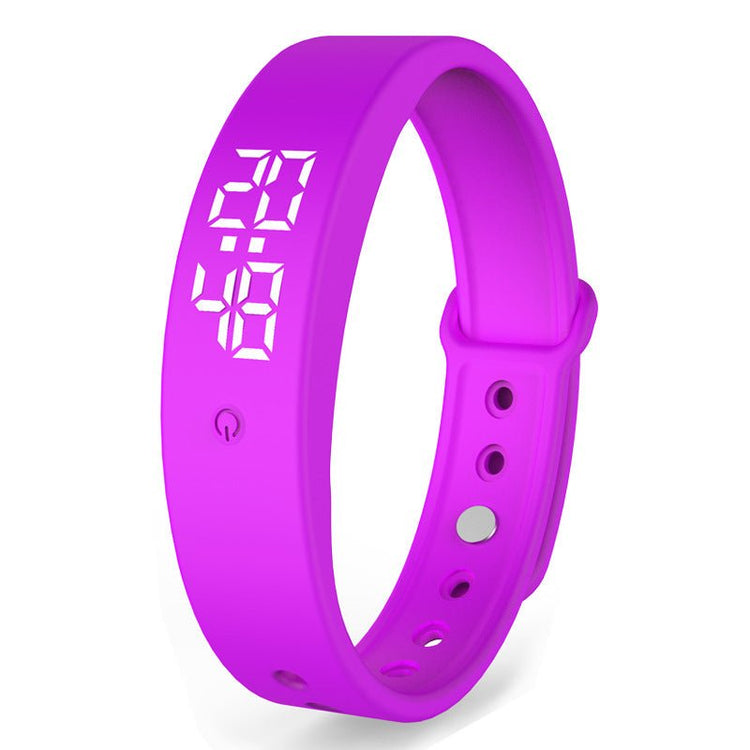 New V9 Smart Bracelet With Body Temperature Monitoring Precise Display Smart Band Vibration reminder Smart Clock Smart Wristband - Sarah Nova