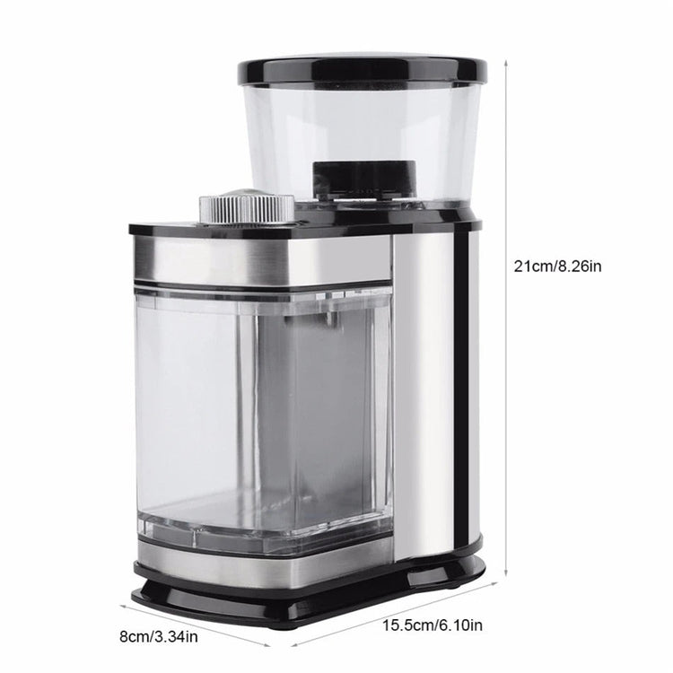 Stainless steel electric coffee grinder - Sarah Nova