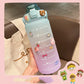 Big Water Bottle Summer Portable Big Water Cup 2 Liters Capacity Cup Plastic - Sarah Nova