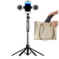 Cell Phone Tripod Selfie Stick 71 Inch Long Selfie Stick For Vlogging Record - Sarah Nova