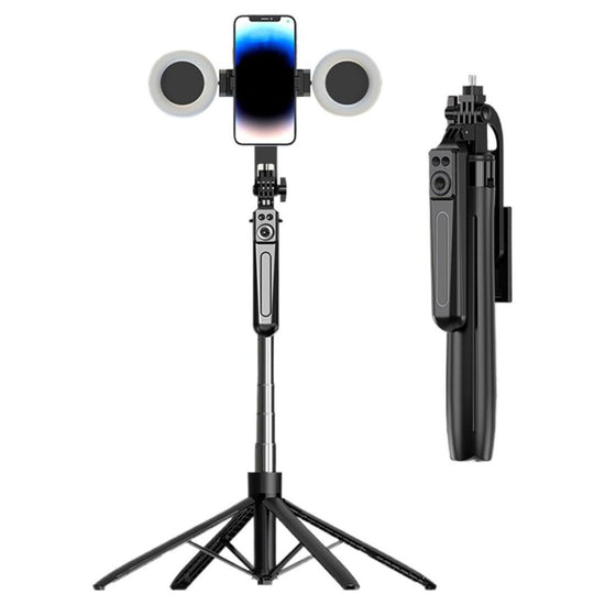 Cell Phone Tripod Selfie Stick 71 Inch Long Selfie Stick For Vlogging Record - Sarah Nova
