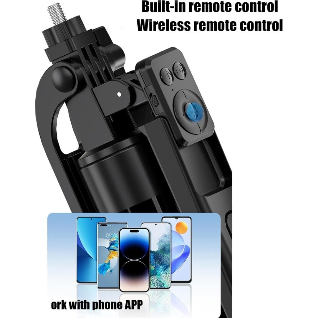 Cell Phone Tripod Selfie Stick 71 Inch Long Selfie Stick For Vlogging Record - Sarah Nova