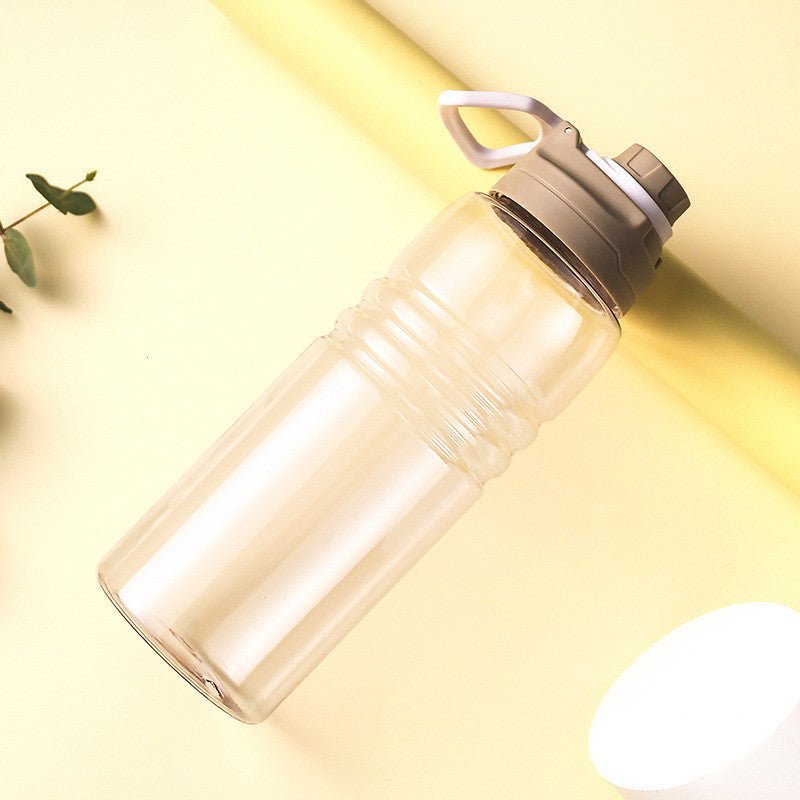 Construction Site 1L Large Capacity Water Cup Outdoor Plastic Water Bottle Portable In Summer - Sarah Nova