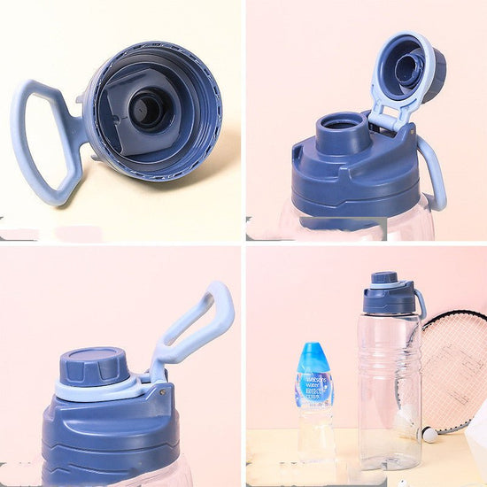 Construction Site 1L Large Capacity Water Cup Outdoor Plastic Water Bottle Portable In Summer - Sarah Nova