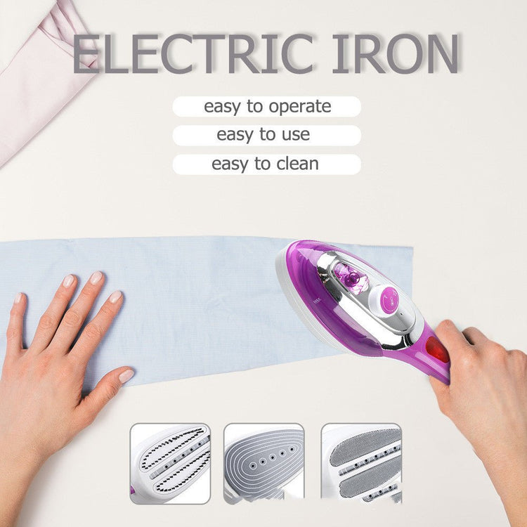 Household Electric Iron, Steam Iron, Handheld Garment Ironing Machine, Mini Electric Iron, Steam Brush, Portable Ironing Machine - Sarah Nova