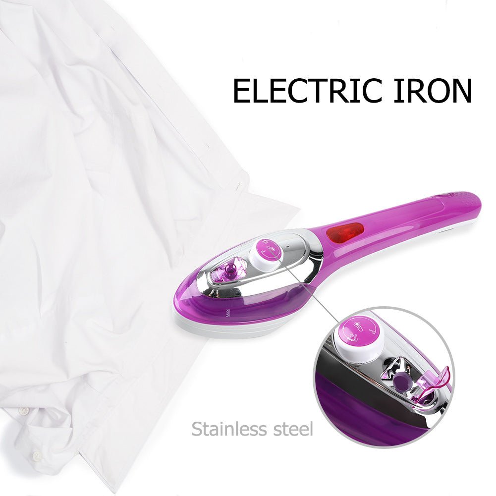 Household Electric Iron, Steam Iron, Handheld Garment Ironing Machine, Mini Electric Iron, Steam Brush, Portable Ironing Machine - Sarah Nova