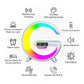 LED Smart G Lamp Intelligent Wireless Charger Bluetooth Speaker G Shape Lamp - Sarah Nova