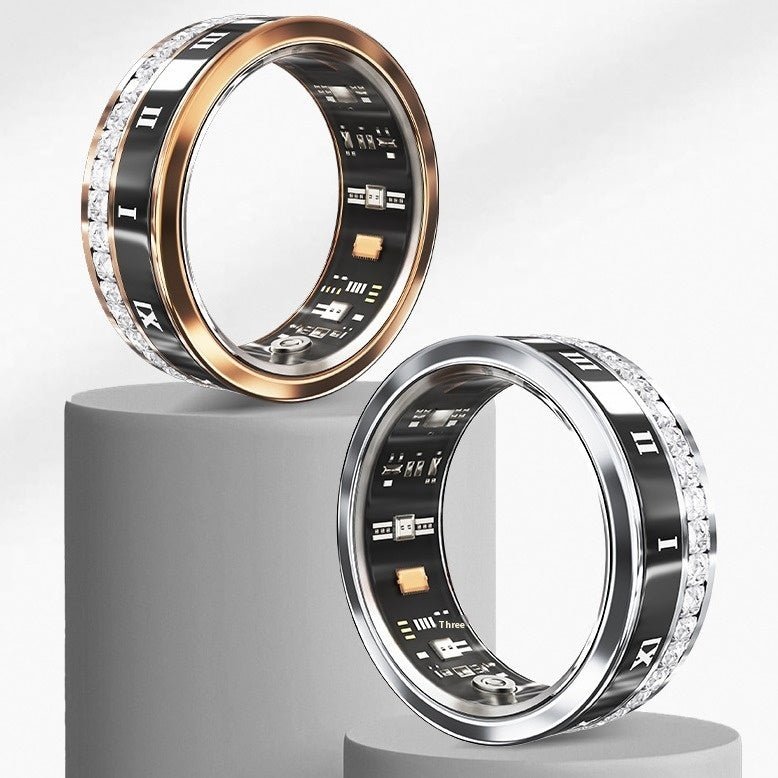 Multi Functional Home Diamond Inlaid Smart Ring - Sarah Nova