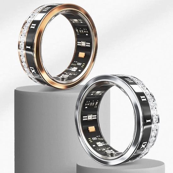 Multi Functional Home Diamond Inlaid Smart Ring - Sarah Nova