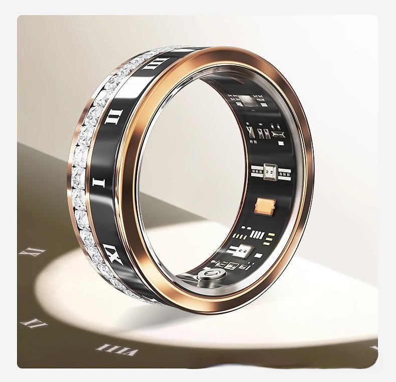 Multi Functional Home Diamond Inlaid Smart Ring - Sarah Nova