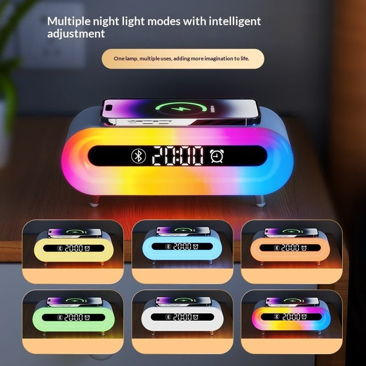 New Multi-functional Home Bedroom Wireless Charging Bluetooth Speaker - Sarah Nova