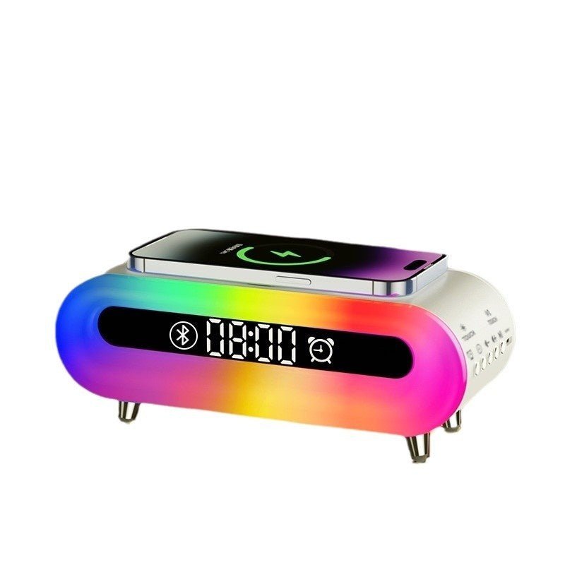 New Multi-functional Home Bedroom Wireless Charging Bluetooth Speaker - Sarah Nova