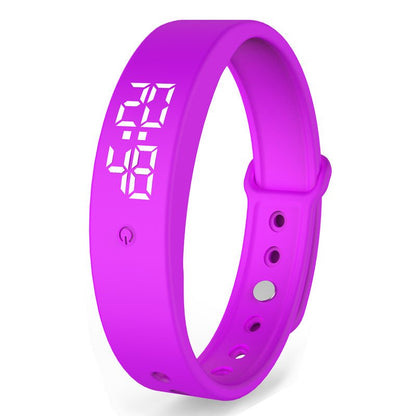 New V9 Smart Bracelet With Body Temperature Monitoring Precise Display Smart Band Vibration reminder Smart Clock Smart Wristband - Sarah Nova