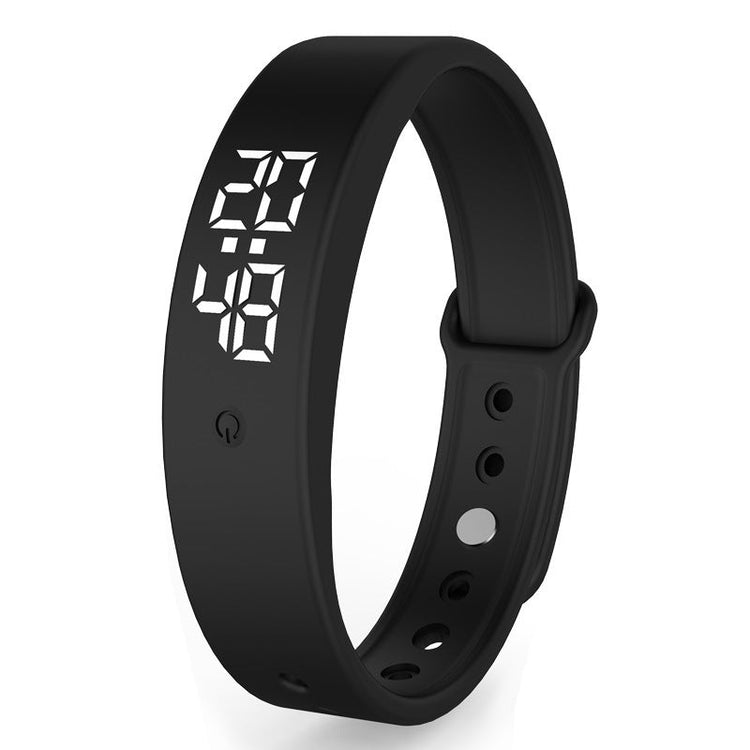 New V9 Smart Bracelet With Body Temperature Monitoring Precise Display Smart Band Vibration reminder Smart Clock Smart Wristband - Sarah Nova