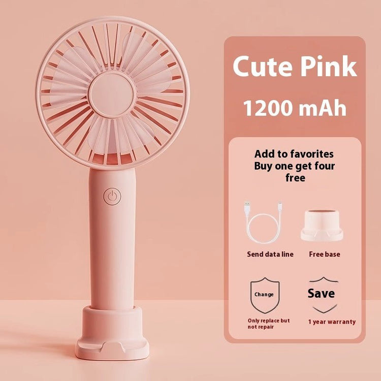 Portable Portable Mute Small Handheld Fan - Sarah Nova