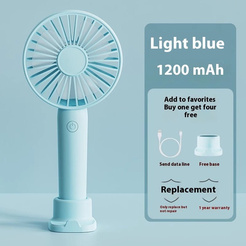 Portable Portable Mute Small Handheld Fan - Sarah Nova