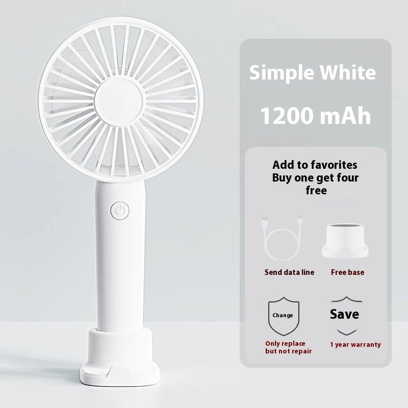 Portable Portable Mute Small Handheld Fan - Sarah Nova
