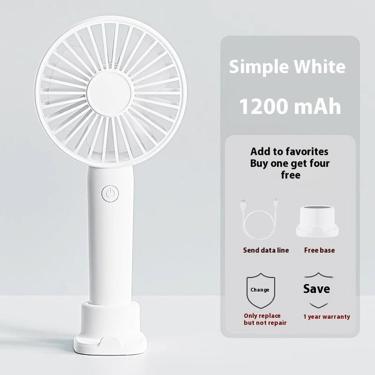 Portable Portable Mute Small Handheld Fan - Sarah Nova
