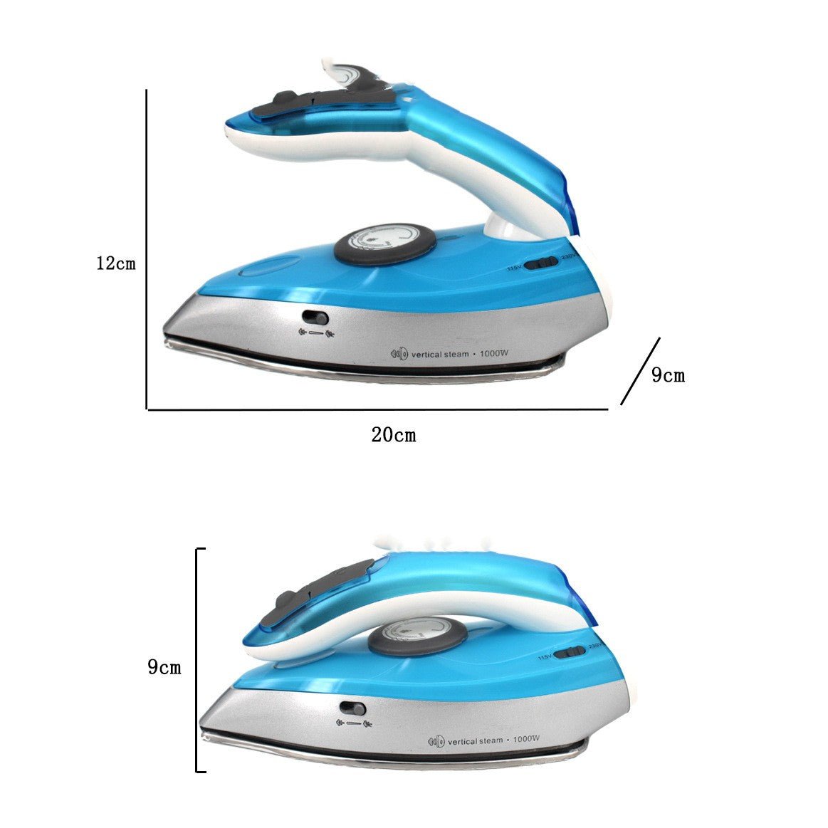 Portable Travel Steam Iron For Both Dry And Wet Use - Sarah Nova