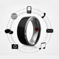 Smart Ring Wearable Device Multifunctional Black High-tech - Sarah Nova