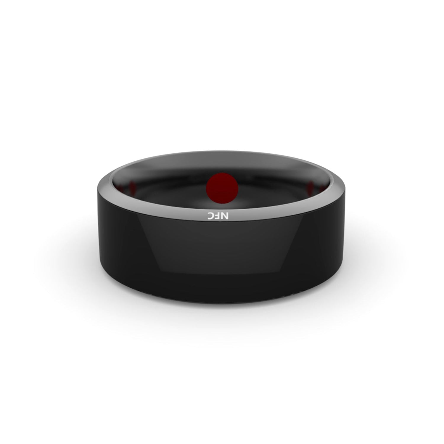 Smart Ring Wearable Device Multifunctional Black High-tech - Sarah Nova