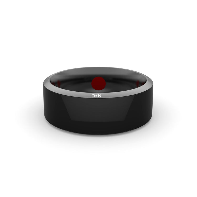 Smart Ring Wearable Device Multifunctional Black High-tech - Sarah Nova