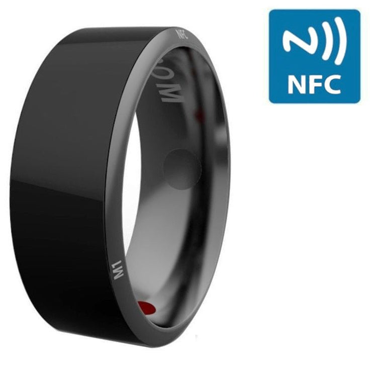 Smart Ring Wearable Device Multifunctional Black High-tech - Sarah Nova
