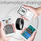 Smart Ring Wearable Device Multifunctional Black High-tech - Sarah Nova