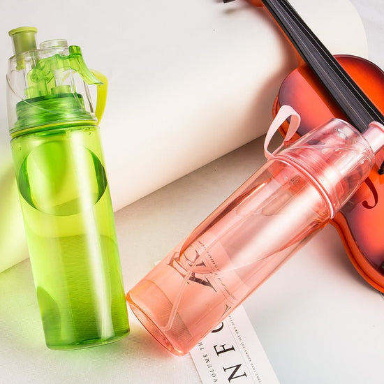 Spray Water Bottle 600ML Sports Cycling Mist Spray Water Bottle - Sarah Nova
