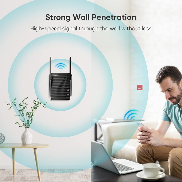 WiFi Extender Home WiFi Booster Dual-band Wireless Extension Supports Multiple Devices - Sarah Nova